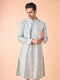 Manyavar Regal Aqua Green Kurta Pajama