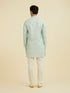 Manyavar Aqua Elegance Kurta Pajama