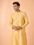 Manyavar Saffron Splendor Kurta Pajama
