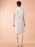 Manyavar Creamy Elegance Kurta Pajama
