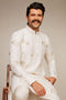 Manyavar Creamy Elegance Kurta Pajama