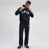 XYXX Oversized Hoodie and Sweatpants Co-ord Set Ink Black