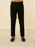 Manyavar Rich Black Classic Jodhpuri Suit