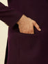 Manyavar Royal Purple Classic Jodhpuri Suit