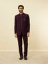Manyavar Royal Purple Classic Jodhpuri Suit
