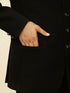 Manyavar Charcoal Black Classic Jodhpuri Suit