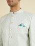 Manyavar Aqua Green Exquisite Suit Set