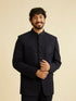 Manyavar Elegant Blue Suit Set