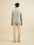 Manyavar Light Blue Jodhpuri Suit