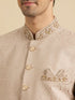 Manyavar Dusty Pink Elegance Jodhpuri Suit