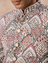 Manyavar Opulent Cream Velvet Jodhpuri Suit