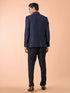 Manyavar Majestic Dark Blue Jodhpuri Suit