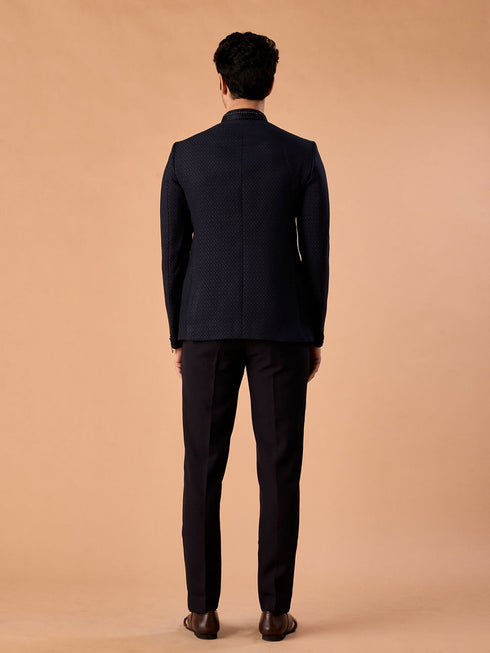 Manyavar Sapphire Elegance Jodhpuri Suit