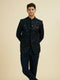 Manyavar Teal Green Splendor Suit Set