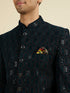 Manyavar Teal Green Splendor Suit Set