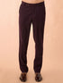 Manyavar Velvety Wine Elegance Jodhpuri Suit
