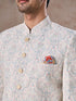 Manyavar Cream Elan Jodhpuri Suit