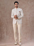 Manyavar Cream Elan Jodhpuri Suit