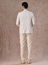 Manyavar Cream Elan Jodhpuri Suit