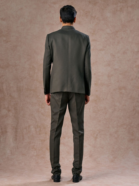 Manyavar Emerald Charm Jodhpuri Suit