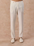 Manyavar Cream Brocade Jodhpuri Suit