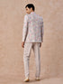 Manyavar Elegant Cream Splendour Jodhpuri Suit