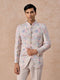 Manyavar Elegant Cream Splendour Jodhpuri Suit