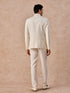 Manyavar Cream Elegance Jodhpuri Suit