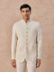 Manyavar Cream Elegance Jodhpuri Suit