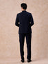 Manyavar Dark Blue Opulence Jodhpuri Suit