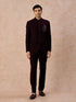 Manyavar Royal Maroon Jodhpuri Suit