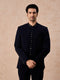 Manyavar Royal Blue Intrigue Jodhpuri Suit