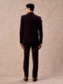 Manyavar Wine Wonder Jodhpuri Suit