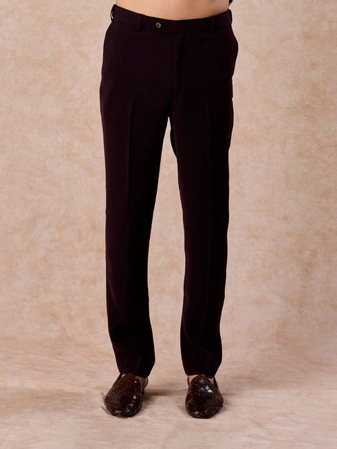Manyavar Wine Wonder Jodhpuri Suit
