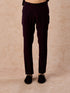 Manyavar Velvety Wine Glory Jodhpuri Suit