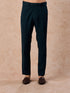 Manyavar Teal Green Velvet Splendour Jodhpuri Suit
