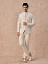 Manyavar Elegant Cream Jodhpuri Suit