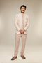 Manyavar Exquisite Beige Open Jodhpuri Suit