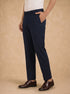 Manyavar Velvety Charm Dark Blue Open Jodhpuri Suit