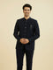 Manyavar Majestic Blue Jodhpuri Suit