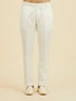 Manyavar Elegant White Open Jodhpuri Suit