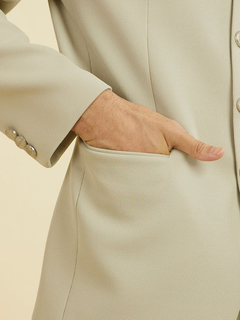 Manyavar Regal Pista Jodhpuri Suit