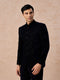 Manyavar Velvety Blue Regalia Jodhpuri Suit