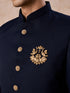 Manyavar Blue Majestic Elegance Jodhpuri Suit
