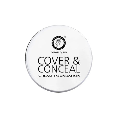 Colors Queen Cover And Conceal Cream Foundation | 25 Gram
