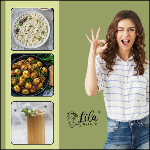 Lila Dry Fruits Cummin Seeds