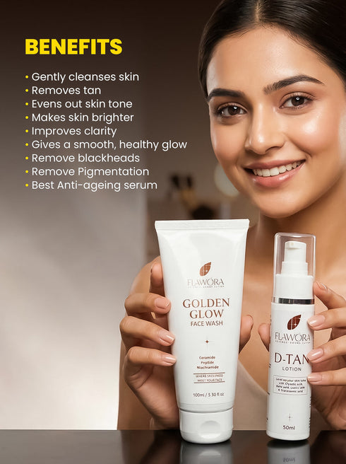 Flawora Facewash and DTAN