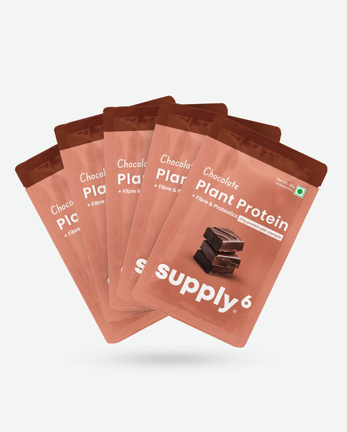Supply6 Plant Protein - Chocolate (Travel Packs)