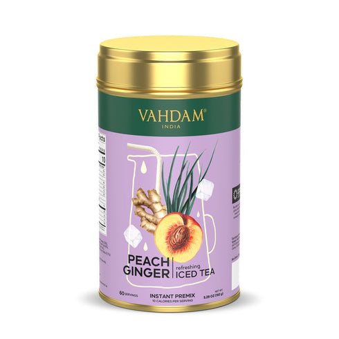 Vahdam Tea Peach Ginger Instant Premix