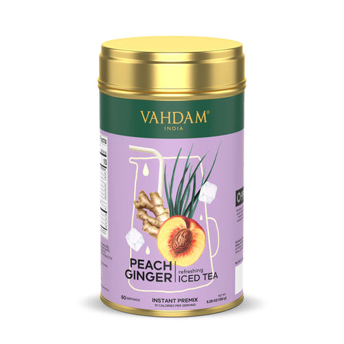 Vahdam Tea Peach Ginger Instant Premix